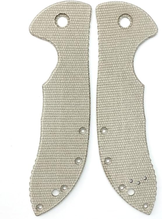 2-Piece Pair Micarta Scales Replacement is Suitable for Emerson Commander