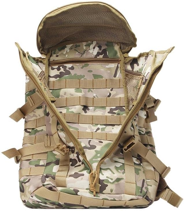 Tactical Backpack Military Molle Hiking 20-35L tactical outdoor riding shooting hiking bag camouflage camouflage