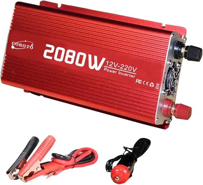 300W Power Inverter Modified Sine Wave for VehiclesDC 12V to 220V