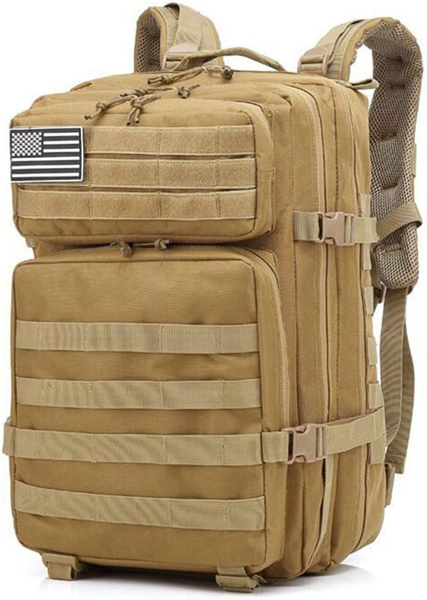 45L Military Backpack Tactica Rucksack Outdoor Assault Pack Hiking Travel Rucksacks
