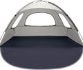 WhiteFang Beach Tent Anti-UV Portable Sun Shade Shelter for 3/4/6/8 Person Extendable Floor with 3 Ventilating Mesh Windows Plus Carrying Bag Stakes and Guy Lines