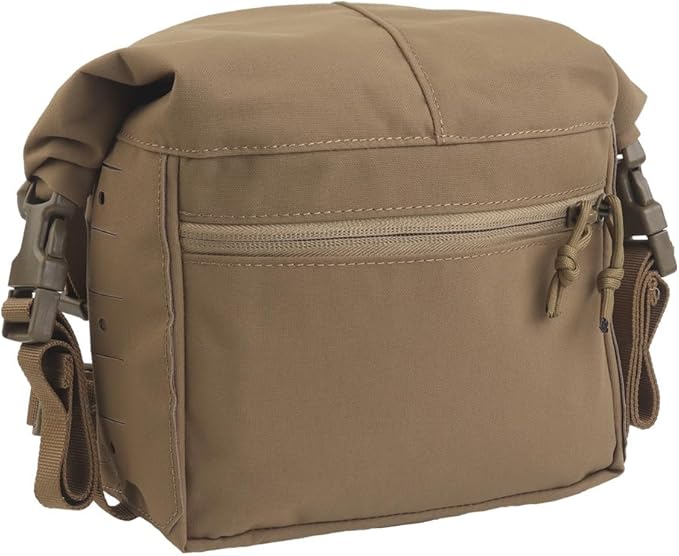 Tactical Expansion Pack Chest BagLarge Capacity MOLLE Admin Pouch Utility Chest Pouch for Placard Split Chest Rig