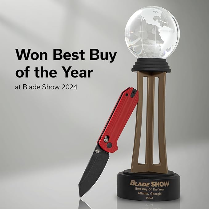 CIVIVI Yonder Folding Pocket Knife for EDC Crossbar Lock Knife with 2.88 14C28N Blade G10 Handle Lightweight Knife Gifts for Men Women Camping Hiking Designed by Zac Whitmore C23073-2