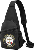 US Army Aviation Iraq Veteran Chest Pack Leisure Shoulder Crossbody Chest Bag
