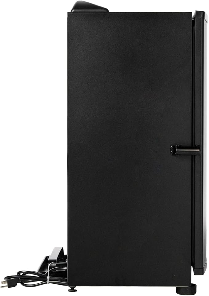 Masterbuilt® 30-inch Digital Electric Vertical BBQ Smoker with Side Wood Chip Loader Chrome Racks and 710 Cooking Square Inches in Black Model MB20071117