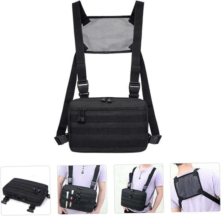 Chest Bag Pocket Chest Bag Sports Bag Pouch Back Gym Bag Sports Chest Bag Chest Bag Outdoor Chest Pouch