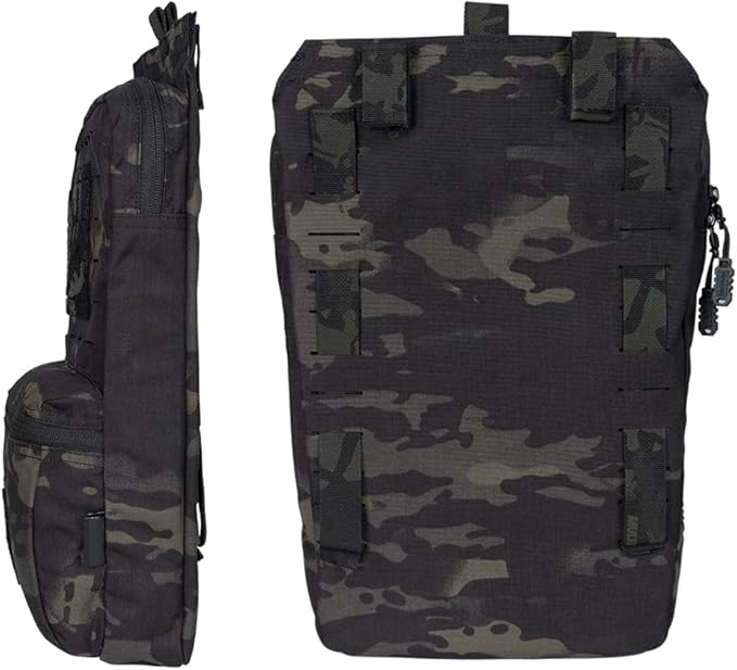 Tactical MOLLE Hydration Pack for 2L Hydration Water Bladder Hydration Bag 500D Nylon