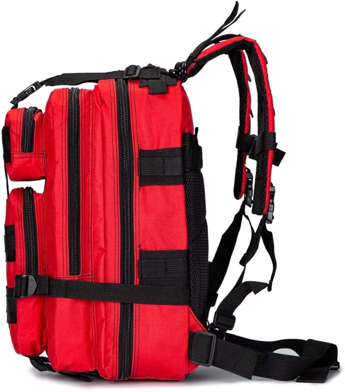 Tactical First Aid Bag MOLLE EMT IFAK Backpack Trauma First Aid Responder Medical Utility Rucksack Emergency (Green)