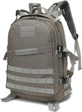 Outdoor Sports Pack Hiking Bag Tactical Rucksack Camo Knapsack Combat Camouflage Tactical 30L Molle 3D Backpack - Gray