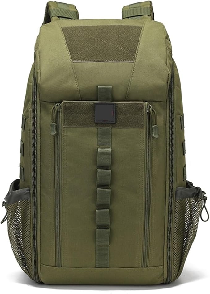 Compatible For Tactical Outdoor Medical Backpack Large Capacity Camping Mountaineering Emergency Bag(Green)