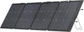 EF ECOFLOW 220W Portable Solar Panel Bifacial Design Up to 25% Conversion Efficiency N-Type Solar Cell with Adjustable Kickstand IP68 Waterproof Foldable Solar Panel for Camping RVing Home Backup