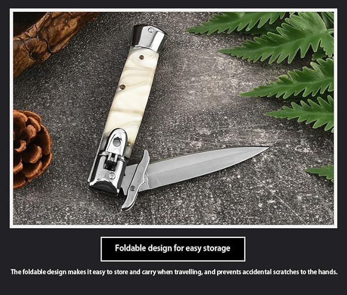 Folding Knife3.15 3cr13 Stainless steel for Camping Hiking and Survival Great for Cutting Fruits and Vegetables (A4)