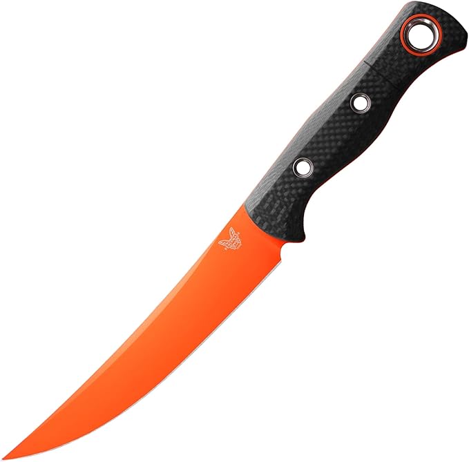 Benchmade - MeatCrafter 15500 Hunting and Cutlery Knife with Black Carbon Fiber Handle (15500OR-2)