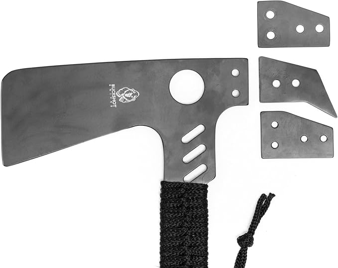 ASR Tactical 16 Paracord Full Tang Survival Axe with Modular Pick Attachment