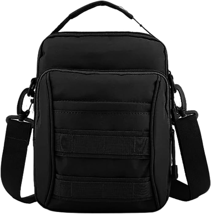 Tactical Messenger Bag Waterproof and Adjustable Military EDC Molle Backpack Heavy Duty Shoulder Pack Handbag for Men