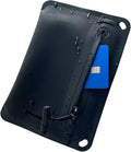 Large Tactical IPX8 Waterproof EDC Wallet Pouch - Holds 10+ Cards Keys Cash - Heavy Duty Belt Loop &amp Dual Top Grommets(Black)