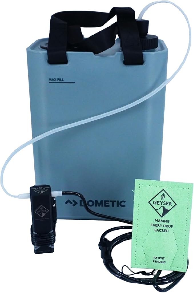 Geyser System Portable Camping Shower &amp Cleaning Kit for Camping Backpacking Overlanding &amp Outdoor Recreation