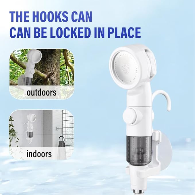 Portable Camping Shower Pump Electric Self-Priming Shower Head Powerful Long-Lasting Outdoor Shower Solution Flextail Ducha Portatil Idealized for Campsite Users Solar Showers for Camping