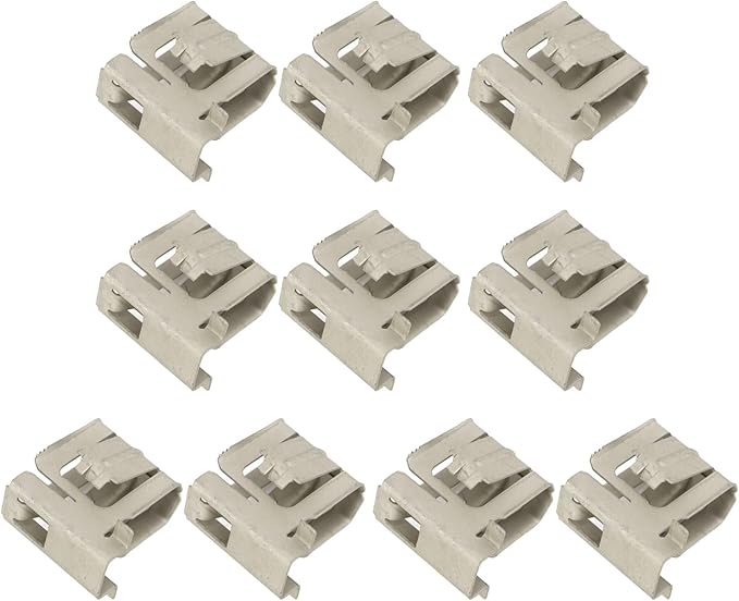10 Pcs Solar Rail Mounting Bracket Wear Spring Steel Quick Assembly Solar Panel Installation BuckleSolar Panel Mounting Bracket Solar Wind Power Parts