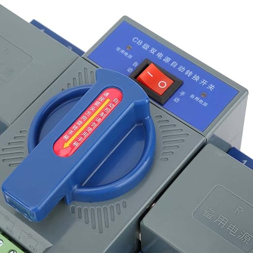 Transfer Switch 1pcs Mini 63A 3P Power Automatic Transfer Switch Generator Changeover Switch