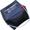 Abaodam Solar Shower Bag Portable Camping Water Bag Nozzle Box Outdoor Hiking Bath for Solar Heating