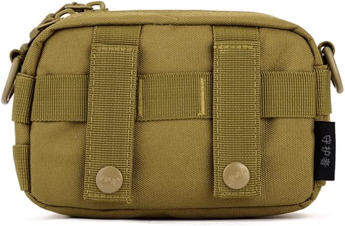UNISTRENGH Tactical Pouch Molle Mini Modular Admin Pouch for Tactical Vest Chest Waist Pack Utility Tool Pouch Tactical EDC Bag