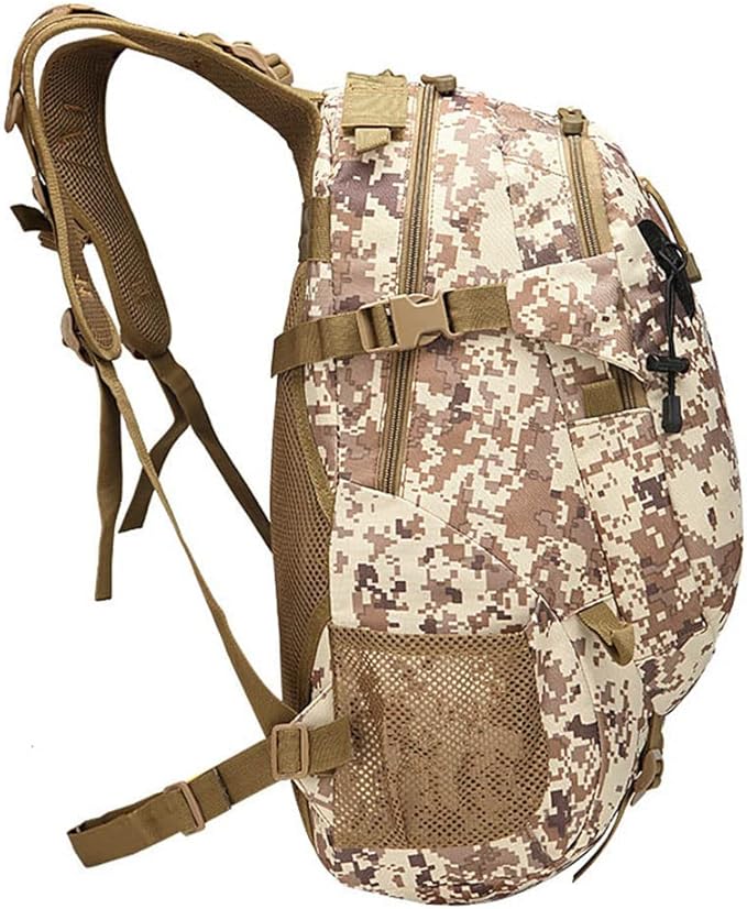Outdoor Sports Pack Hiking Bag Tactical Rucksack Camo Knapsack Combat Camouflage Tactical 30L Backpack