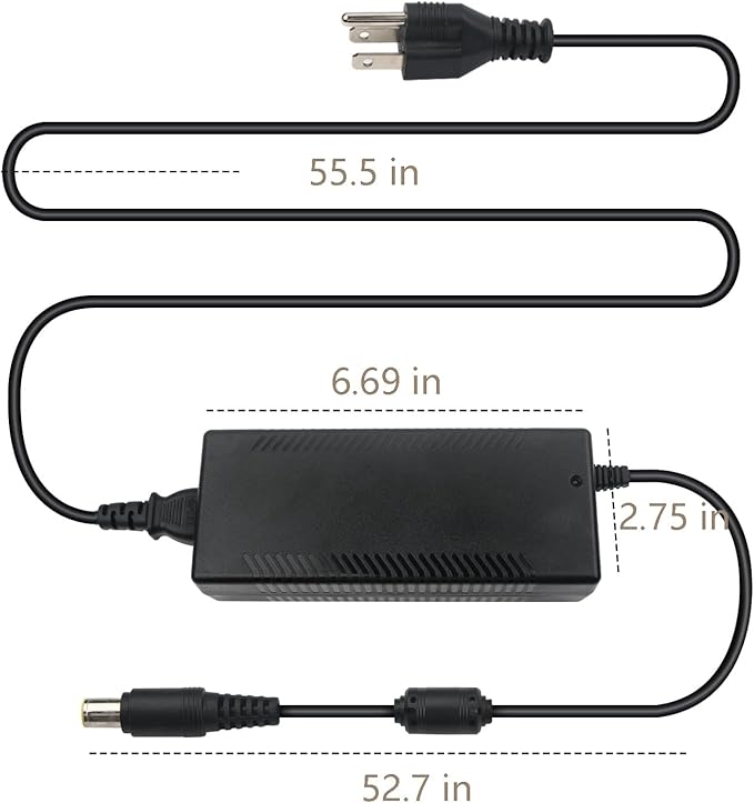 24V 180W Charger for jackery 1000 880 Power Supply Cables Compatible with Jackery Explorer 1000 E1000 880 E880 Portable Power Station Solar Generator Replacement KA18024075-6C AC Adapter