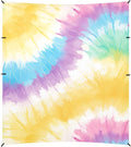 Yellow Tie-dye Background Rainbow Colors Beach Cabana Tent UPF50 Waterproof Large Portable Sun Shelter with Carrying Bag for Camping Picnics Backyard