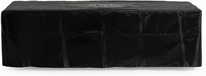 Outdoor Fire Pit Table Propane Gas Fire pits Outdoor Fireplaces 47.2'' Rectangular Firepit Table 50000 BTU Fire Table for Patio Set Two Options of Assembled Hight Grey.