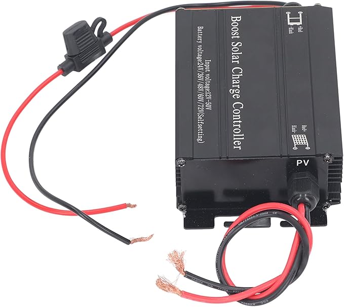 24V 36V 48V 60V 72V Solar Boost Controller MPPT 97% Efficiency Step Up Solar Battery Charging Controller for Vehicle