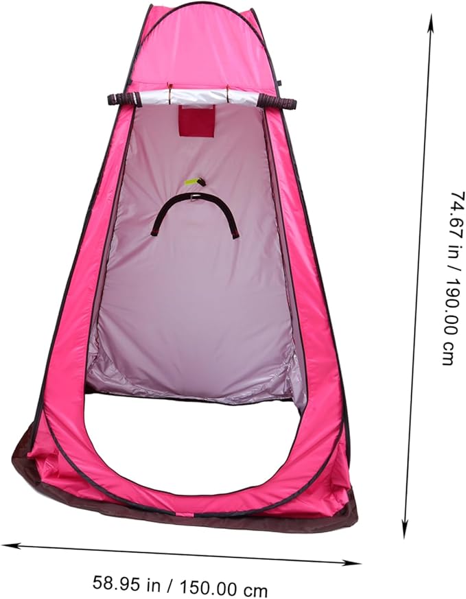 Balacoo Portable Privacy Shower Tent for Camping Outdoor Changing Room with Space Quick Setup Lightweight for Fishing and Outdoor Activities