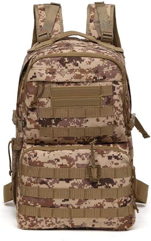Outdoor Sports Pack Hiking Bag Tactical Rucksack Camo Knapsack Combat Camouflage Tactical Molle Backpack - DD