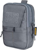 EXCELLENT ELITE SPANKER Tactical Molle EDC Pouch Nylon Belt Waist Bag Camping Hiking Organizer with Cellphone Holster for iPhone 12Pro 12 11ProMax XsMax XR XS X 8Plus 8 7 6 Samsung Galaxy Note 9 S9