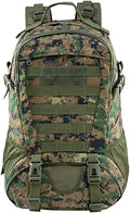 Military Tactical Backpack for Men Hiking Day Pack Molle Military Rucksack Waterproof EDC Bag (Jungle Digital)