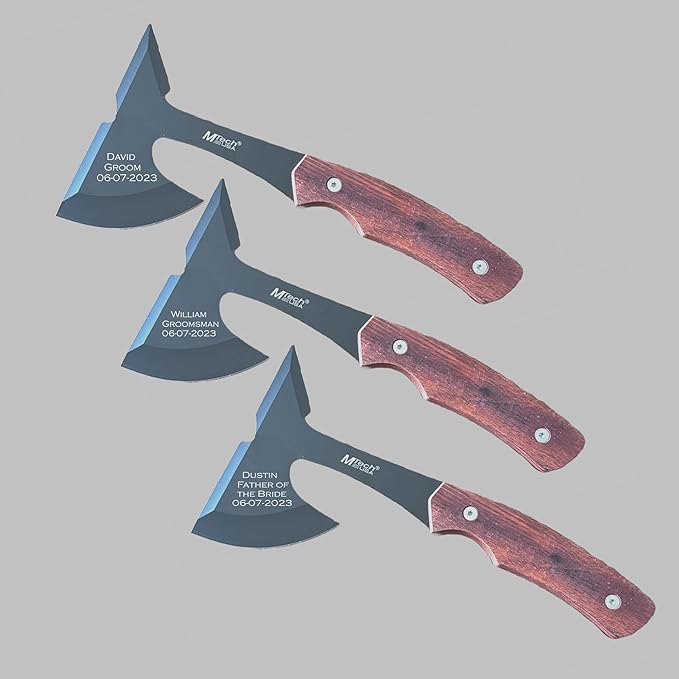 Personalized Hatchet Axe Rescue Axe Hatchet Rosewood Handle