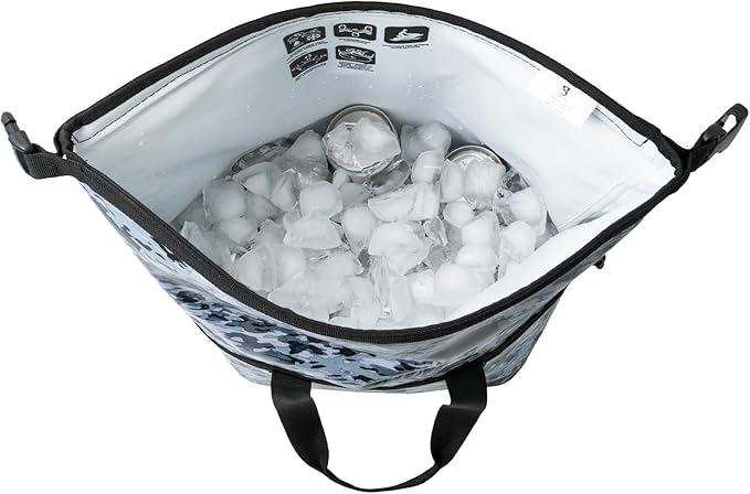 geckobrands Tote Dry Bag Cooler – Insulated 6L Tote with Versatile Storage for Beach &amp Outdoor Adventures