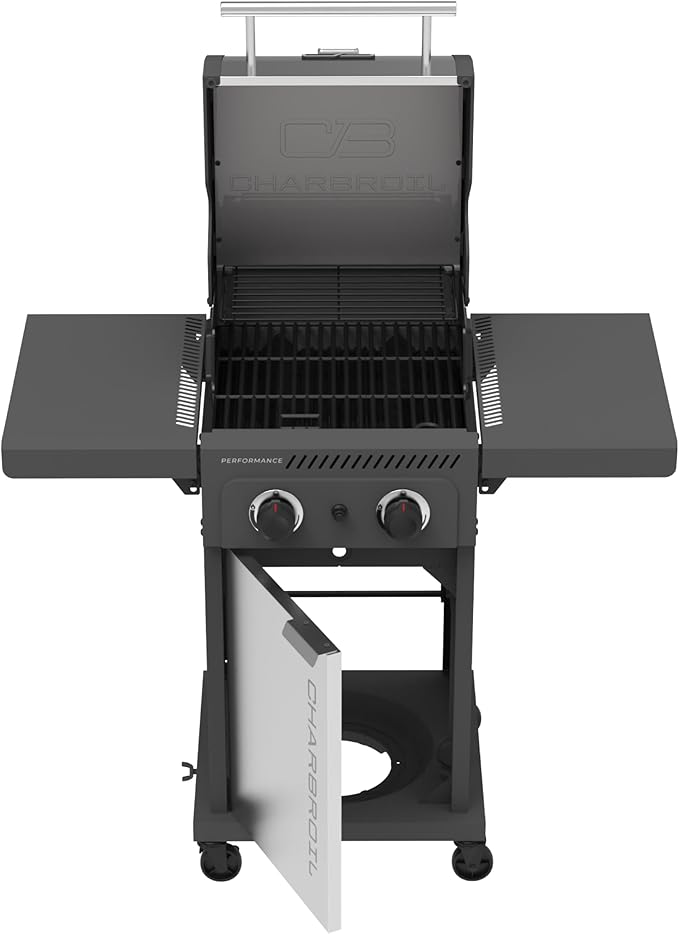 Charbroil Performance Series 2-Burner Gas Grill Cabinet Stainless Steel - 463638125