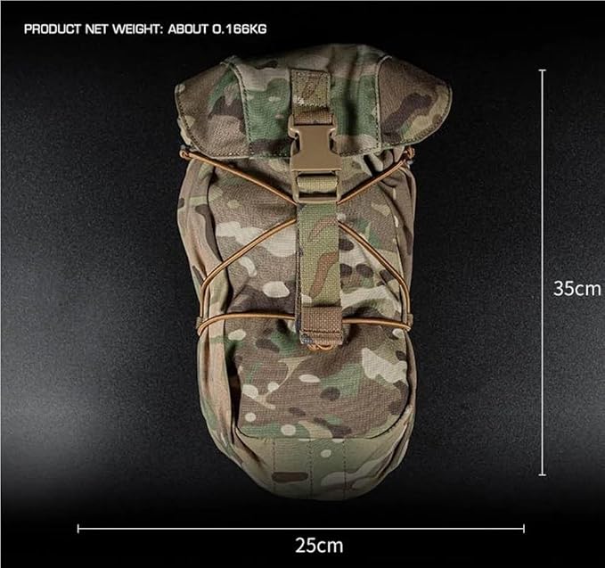 Tactical GP Pouch Molle Bag Suite General Purpose Pack Hunting Airsoft Vest Belt Waist Bag Gear