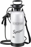 Portable Camping Shower 8L Portable Shower with 10 Modes Sprayer Head and 9.84ft Hose for Garden Picnic Hiking Beach Car Cleaning Camping