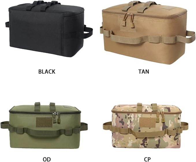 Outdoor Camping Picnic Bag Impact-Resistant Gas Tank Storage Bag Multifunctional Tool Bag Camping Gear Large Capacity Pack