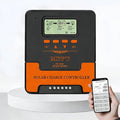 60A Smart MPPT Solar Charge Controller MPPT Controller up to 1440W Solar Panels 12V/24V DC Output with Dual USB Port for LiFePO4 AGM Sealed Gel Flooded Lithium Battery (APP Control)
