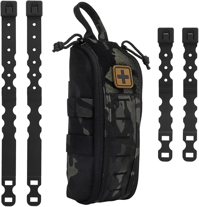 Quick Release Tactical MOLLE IFAK PouchMedical Emergency Airsoft First Aid Kits/EMT BagFor Outdoor Sport Hunting Airsoft