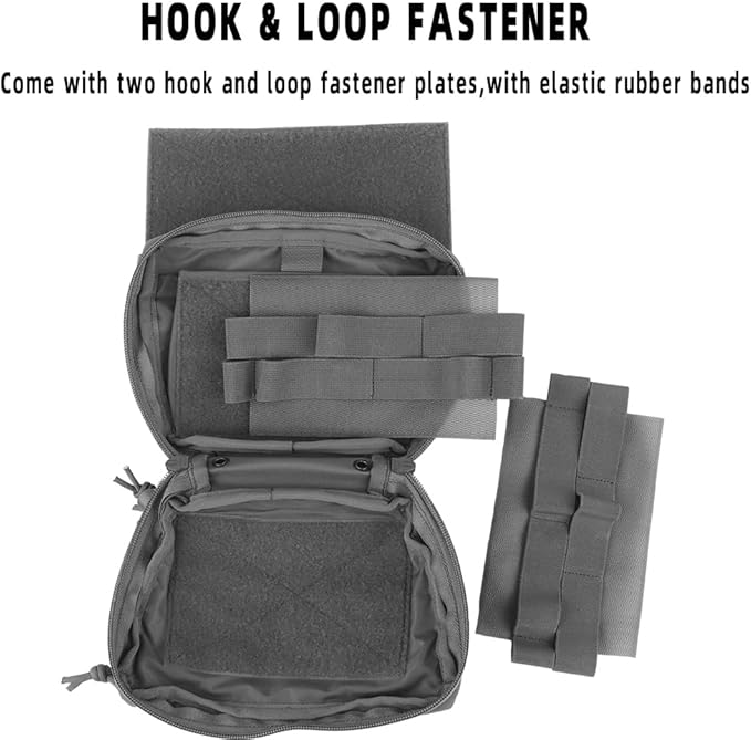 Tactical Vest Sub Abdominal Pouch Dump Drop Pouch Hunting Vest Fanny Pack Quick Release Airsoft Vest Expansion Gear