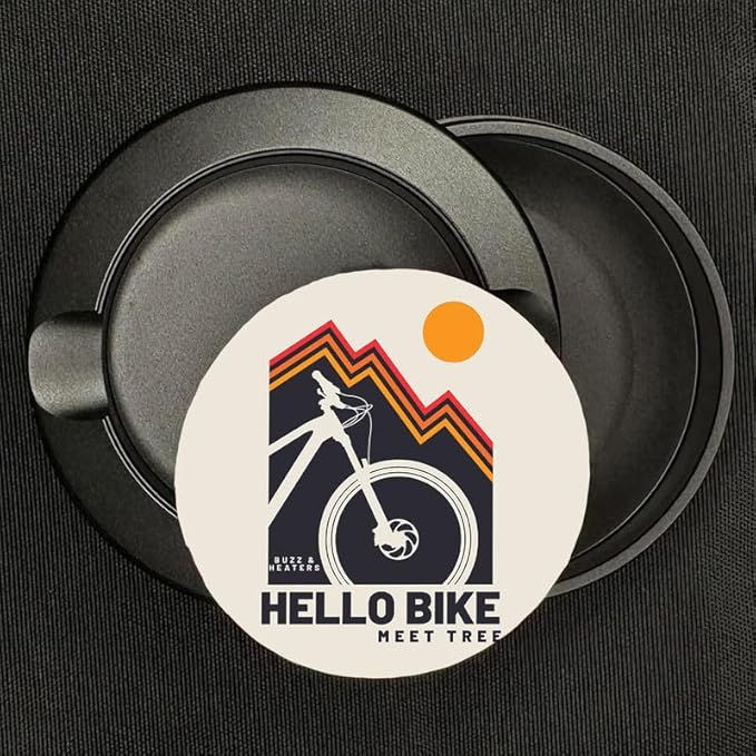 Buzz &amp Heaters Metal Container for Zyn | Metal Holder for Zyn |Metal Can for Zyn | Metal Container for Zyn Holder | Metal Pouch Cans for Zyn | Mountain Biking Accesories | Hello Bike Meet Tree