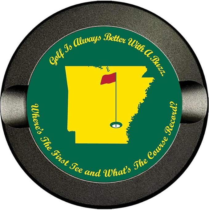 Metal Zyn Container - Metal Zyn Holder - Zyn Metal Can - Metal Container for Zyn Holder - Metal Zyn Can Golf Gifts for Him - Zyn Containers for Golf - Arkansas