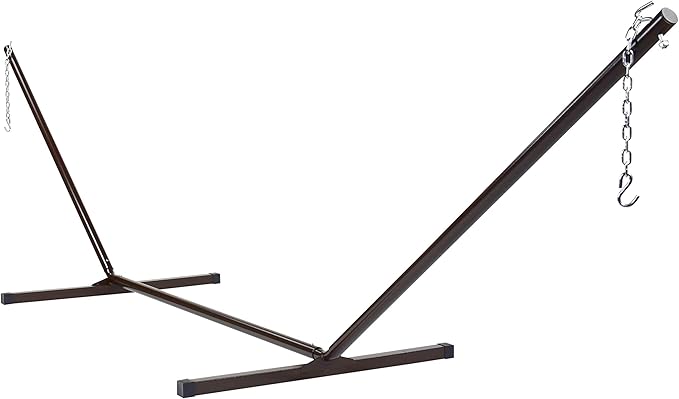 Metal Tri Beam Hammock Stand - 13ft (Mocha)