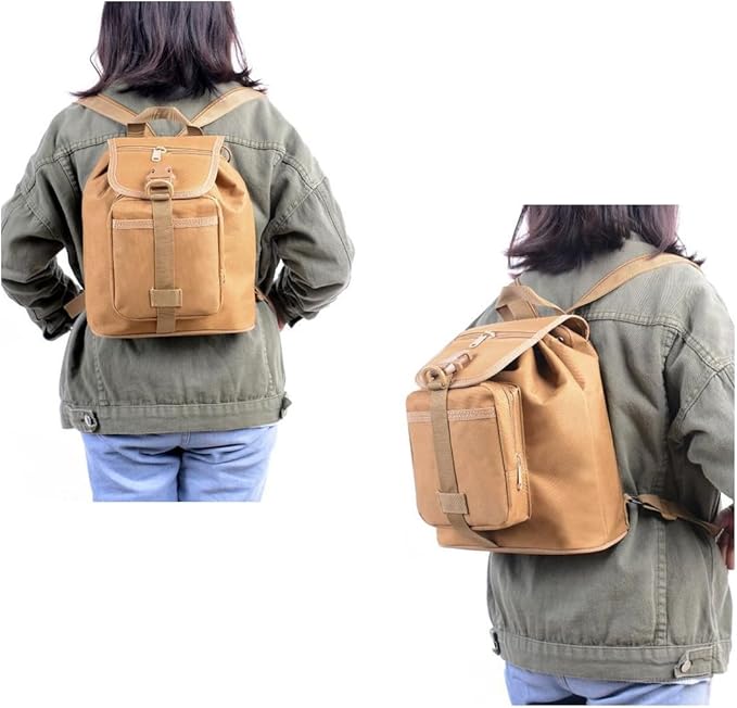 Mini Daypack Military Tactical Backpack Rucksack Tactical Assault Pack Bag for Hunting Camping Trekking (CP)
