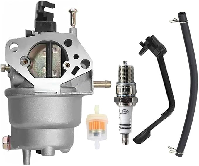 Carburetor With Spark Plug For CAT RP5500 490-6489 502-3686 Watt Gas Generator
