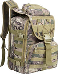 35L Military Tactical Backpacks Molle Army Assault Pack 3 Day Bug Out Bag Hiking Treeking Rucksack (CP)
